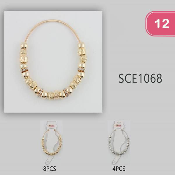 BEADED ANKLET (12 UNITS)