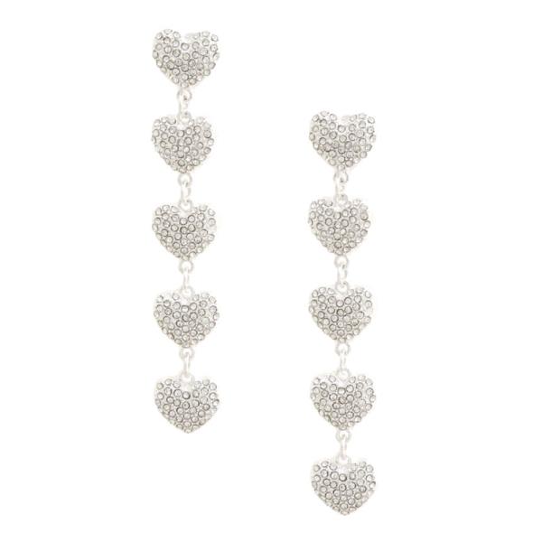 SDJ HEART DANGLE EARRING