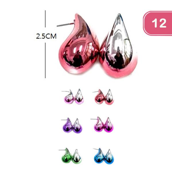 CHUNKY DROP EARRING (12 UNITS)