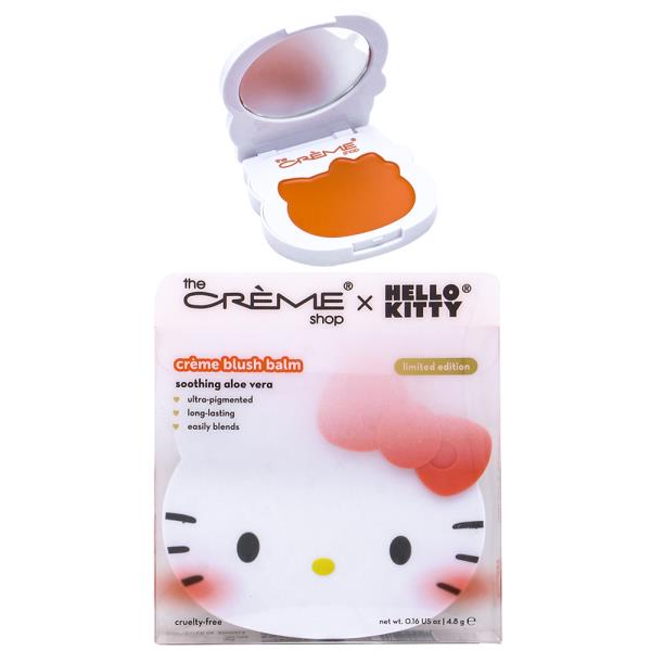 THE CREME SHOP X HELLO KITTY CREME BLUSH BALM W MIRROR