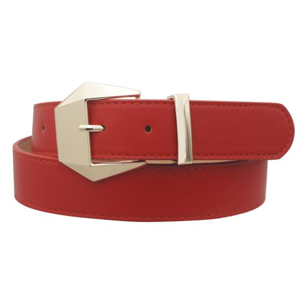GEOMETRIC BUCKLE BELT