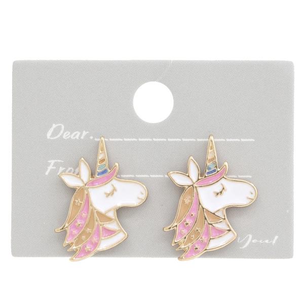 UNICORN EARRING