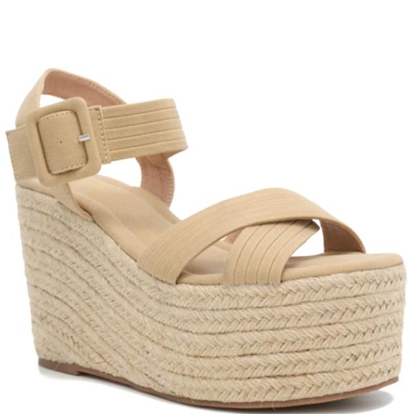 CRISS CROSS ESPADRILLE WEDGE 12 PAIRS