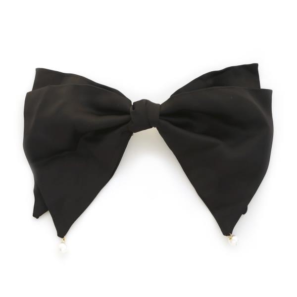 PEARL BEAD HAIR BOW
