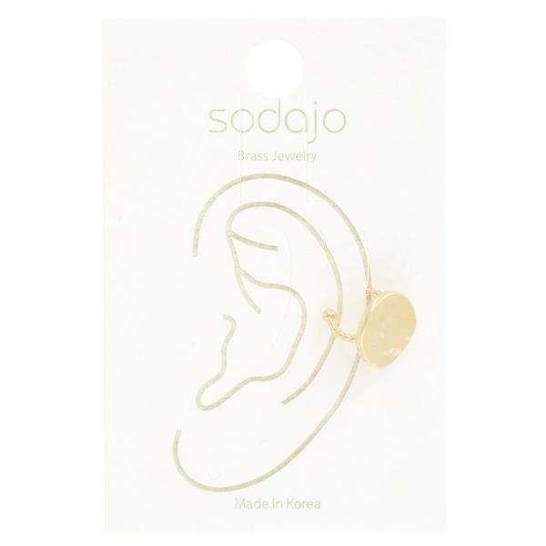 SODAJO ROUND METAL EAR CUFF