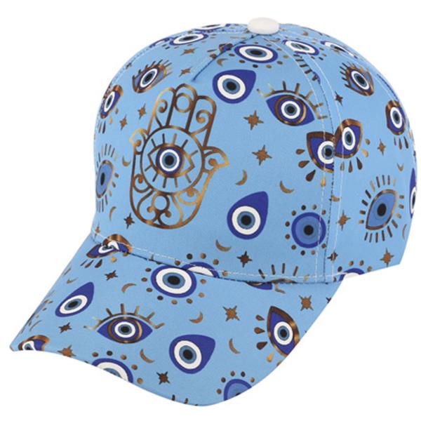 EVIL EYE HAMSA FASHION CAPS