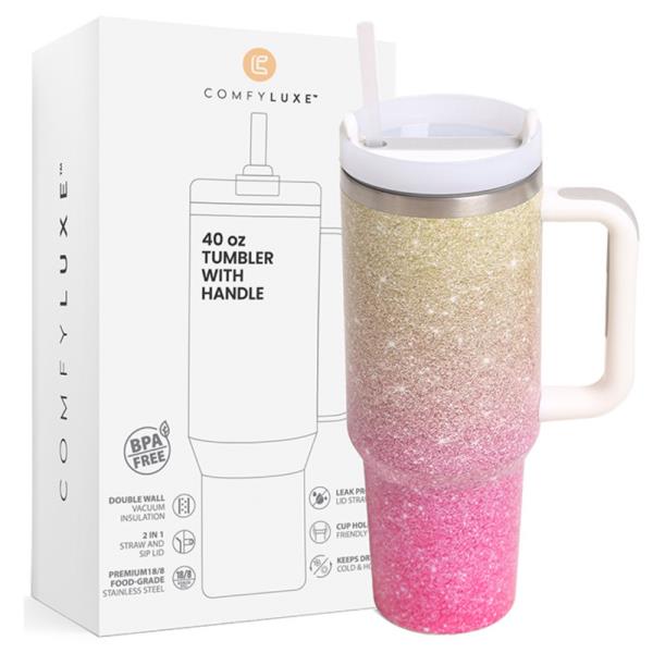 COMFYLUXE GLITTER OMBRE TUMBLER