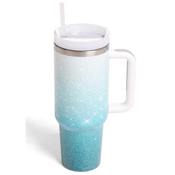 COMFYLUXE GLITTER GRADIENT TUMBLER