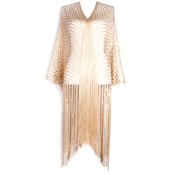 KNITTED FASHION TASSEL SHAWL
