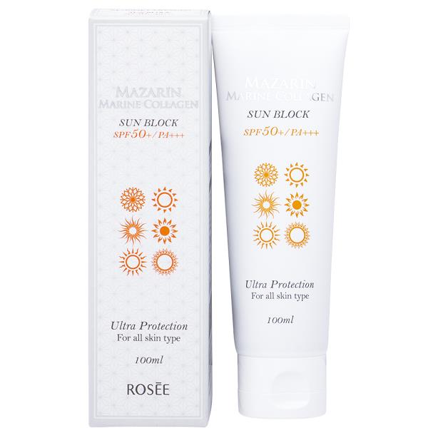 MAZARIN MARINE COLLAGEN SUN BLOCK 100ML