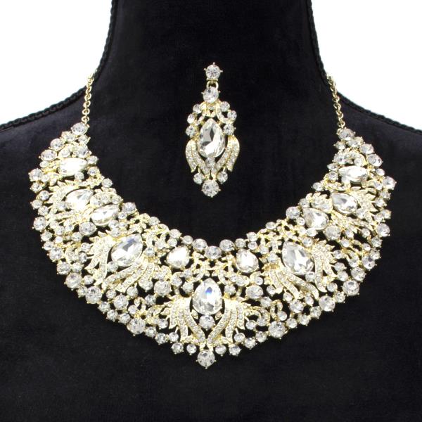 RHINESTONE NECKLACE
