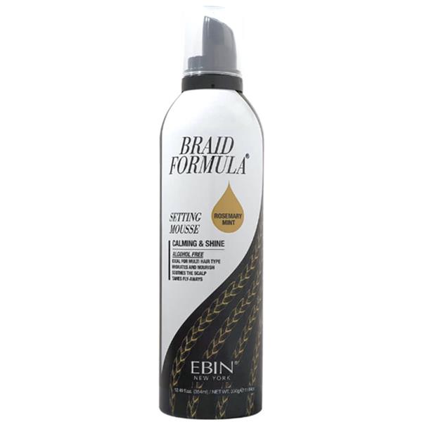 SETTING MOUSSE CALMING AND SHINE ROSEMARY MINT