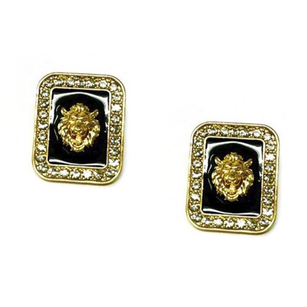 LION POST EARRING