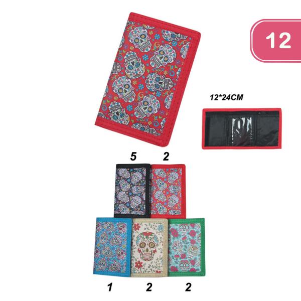 SKULL WALLET (12 UNITS)