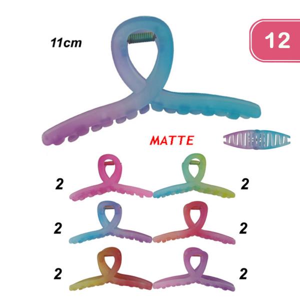 JAW HAIR CLIP (12 UNTIS)