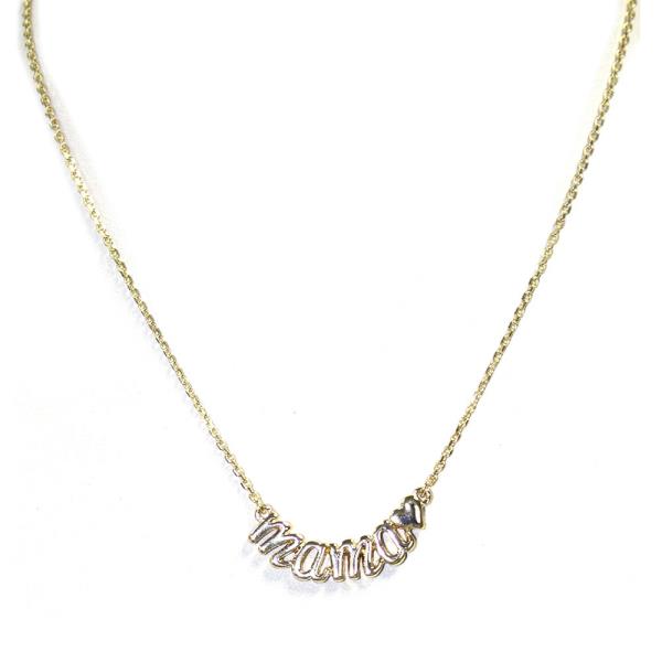 MAMA PENDANT NECKLACE