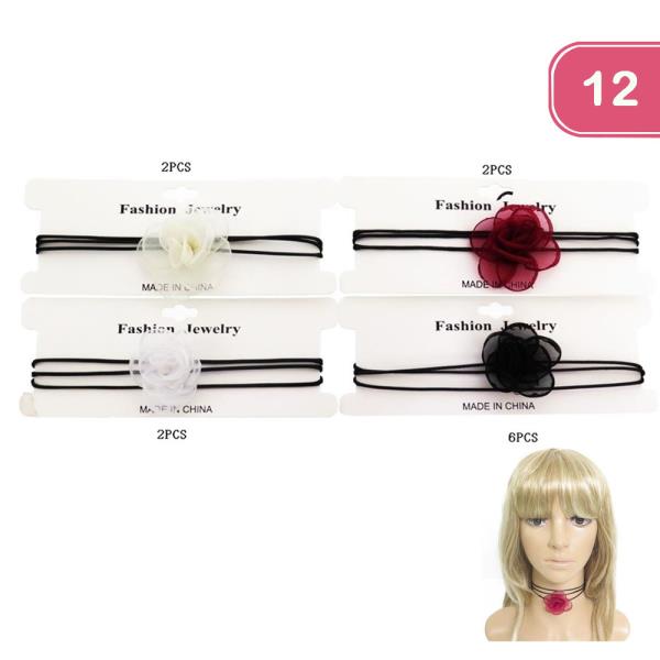 ROSE WRAP AROUND CHOKER ( 12 UNITS)
