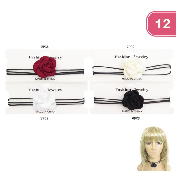 ROSE WRAP AROUND CHOKER ( 12 UNITS)