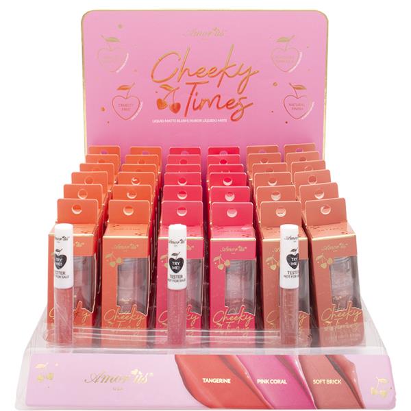 CHEEKY TIMES LIQUID MATTE BLUSH (36 UNITS)
