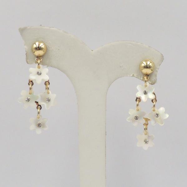 FLOWER DANGLE EARRING