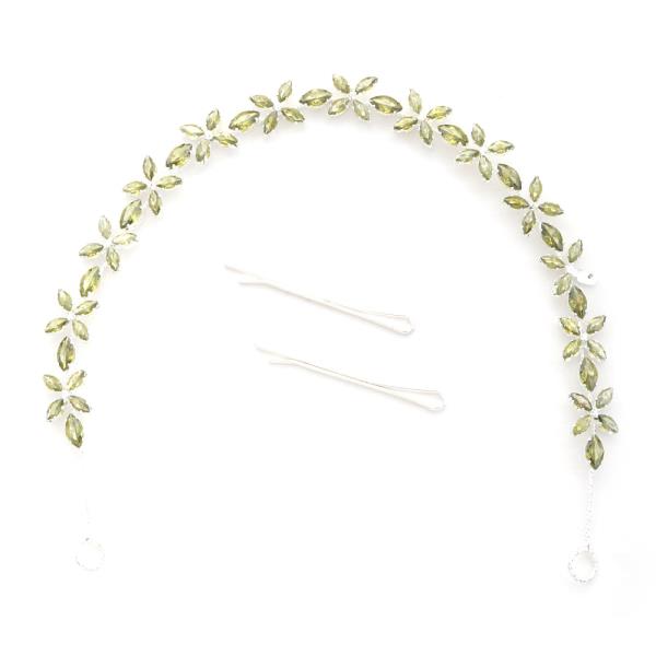 FLOWER RHINESTONE HAIR VINE
