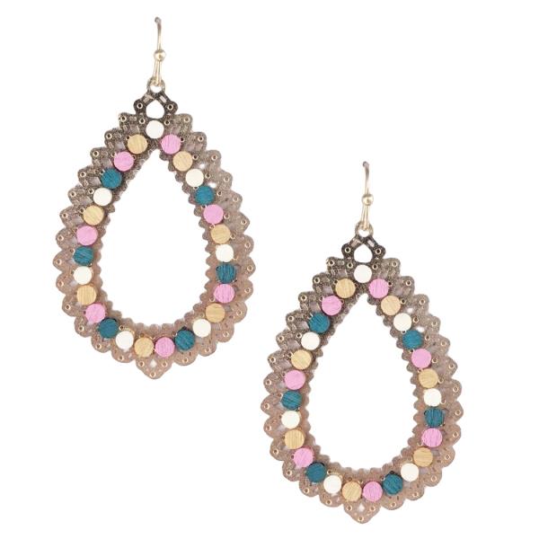 TEARDROP DANGLE EARRING