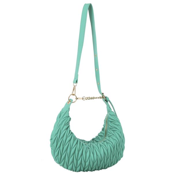 QUILTED BAG SHOULDER HOBO BAG