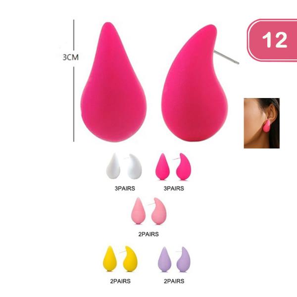 TEARDROP EARRING (12 UNITS)