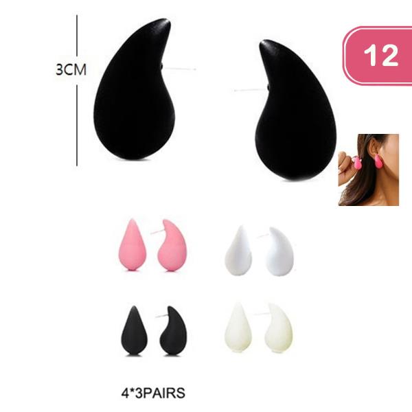 TEARDROP EARRING (12 UNITS)