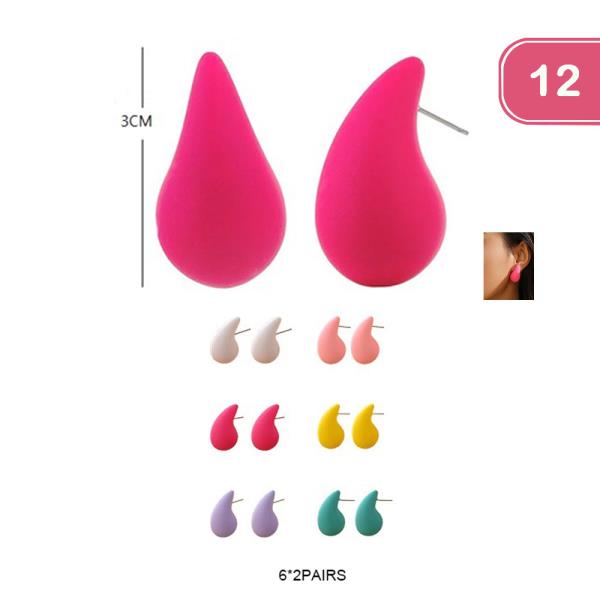 TEARDROP EARRING (12 UNITS)