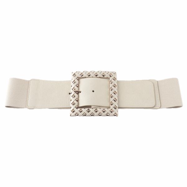 SQUARE BUCKLE ELASTIC BELT