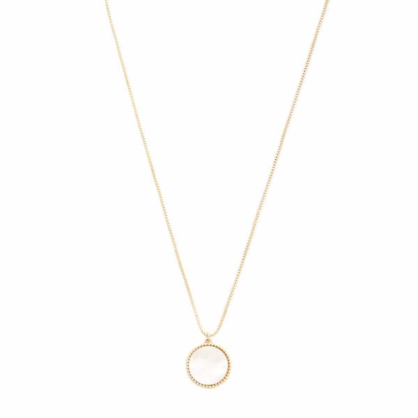 ROUND PENDANT NECKLACE