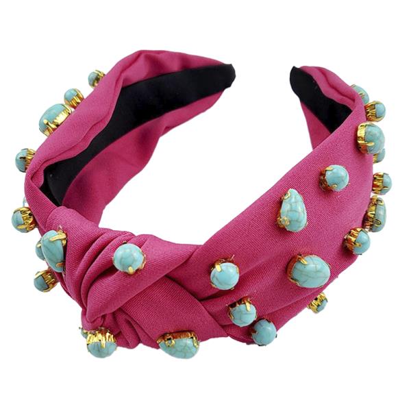 TQ MARBLING STONE HEADBAND