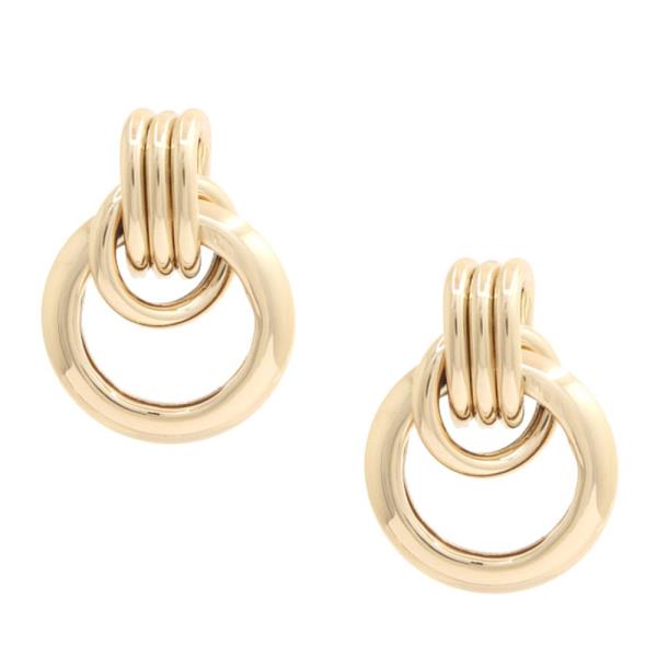 CIRCLE METAL EARRING