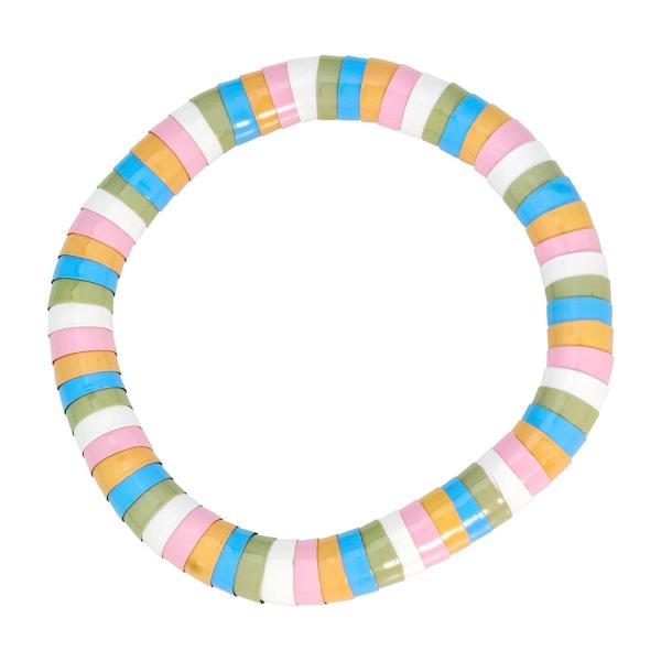 EPOXY BEAD STRETCH BRACELET