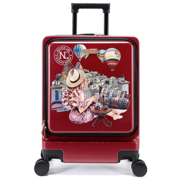 NICOLE LEE HARDSIDE CARRY ON SUITCASE