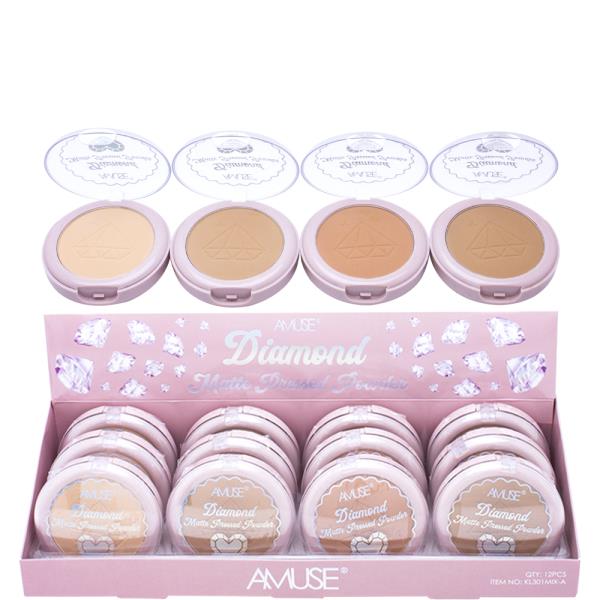 DIAMOND MATTE PRESSED POWDER (12 UNITS)
