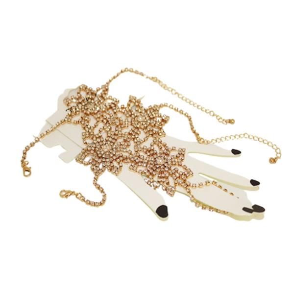 RHINESTONE BRACELET HAND JEWELRY