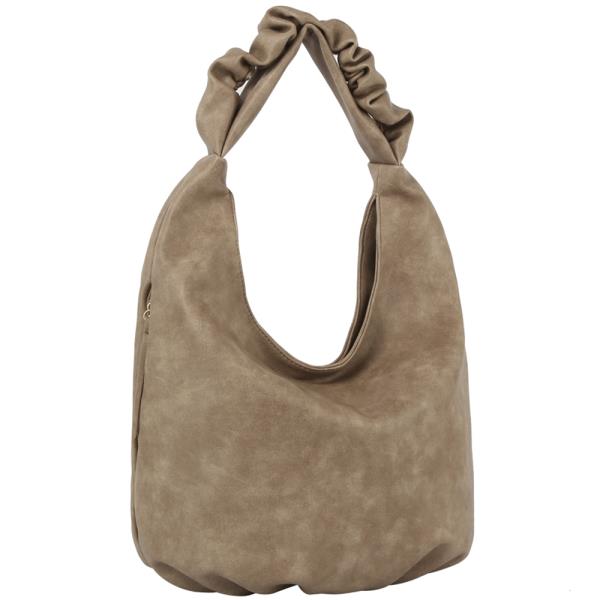 SMOOTH SHOULDER HOBO BAG