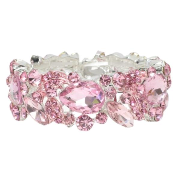 CRYSTAL RHINESTONE STRETCH BRACELET