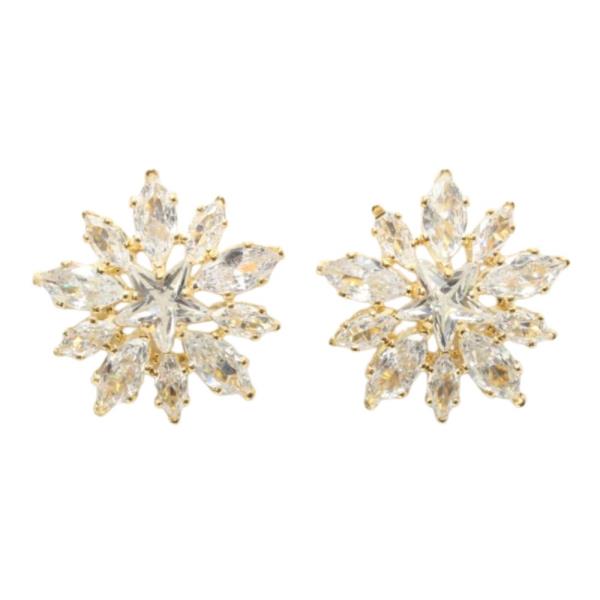 CRYSTAL RHINESTONE BRIDAL PARTY EARRING