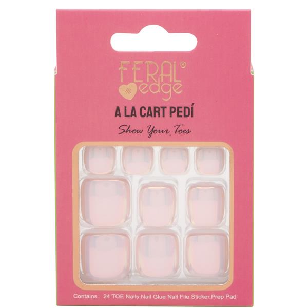 FERAL EDGE A LA CART PEDI SHOW YOUR TOES NAIL DECORATION SET