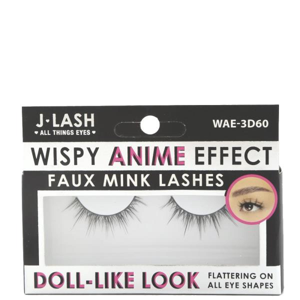 J LASH WISPY ANIME EFFECT FAUX MINK LASH