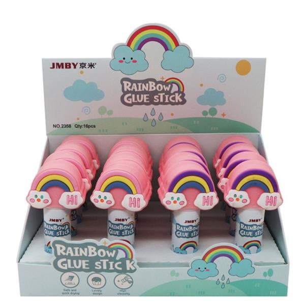 RAINBOW GLUE STICK (16 UNITS)