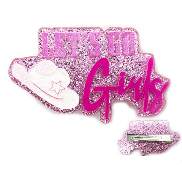 LET GO GIRL HAIR PIN
