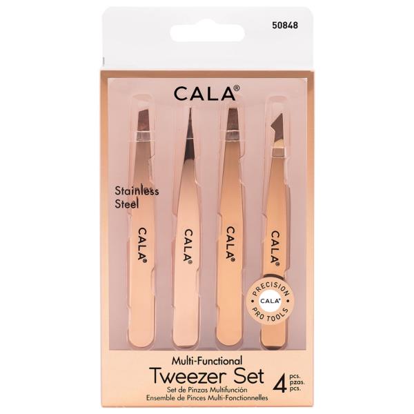 CALA MULTI TWEEZER SET: ROSE GOLD