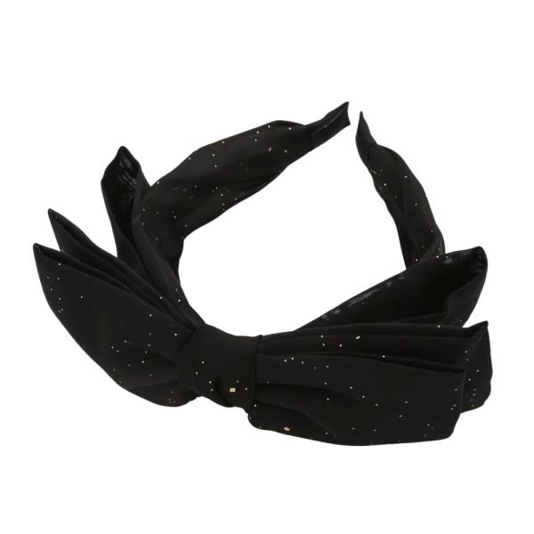 GLITTER BOW HEADBAND