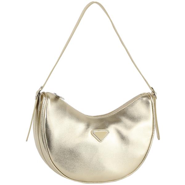 SMOOTH CURVED SHOULDER BAG