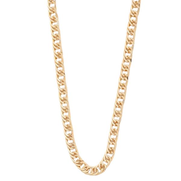 CIRCLE LINK METAL NECKLACE