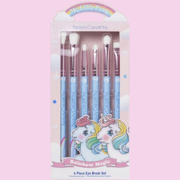 BEAUTY CREATIONS MY LITTLE PONY RAINBOW MAGIC 6 PIECE BRUSH SET